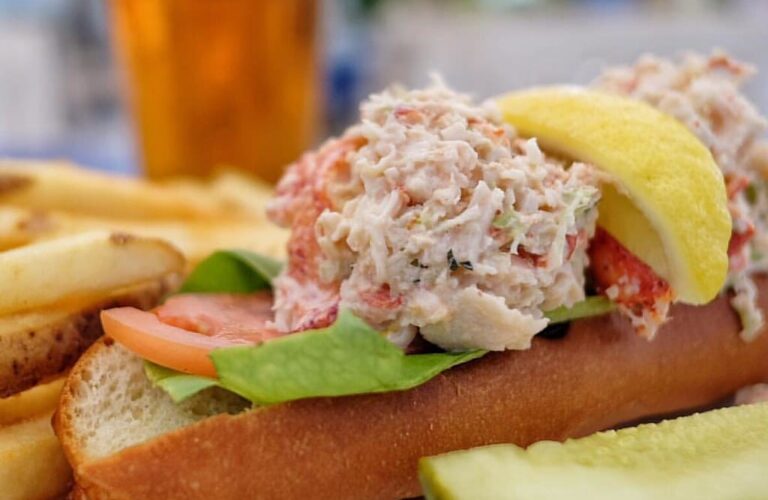 New england lobster sándwich