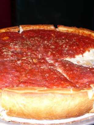 Pizza al estilo Chicago