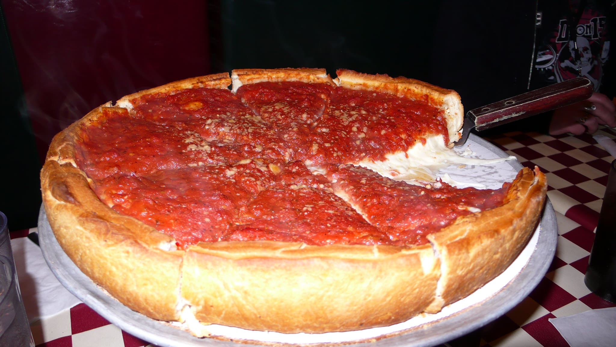 Pizza al estilo Chicago