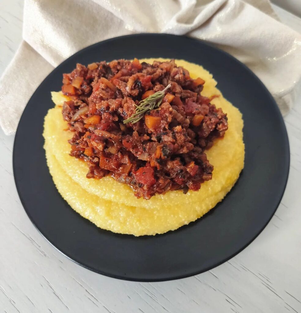 Polenta de maíz Recetas de USA